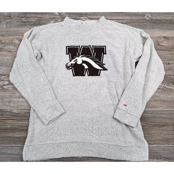 LOT OF 3  ~Western Michigan University Sweatshirt's Womens S WMU Broncos - Picture 2 of 16